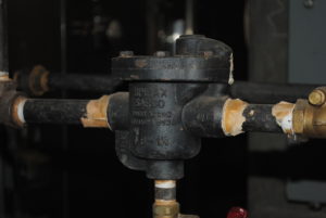 Steam valve supplied by distribution company serving New England, USA